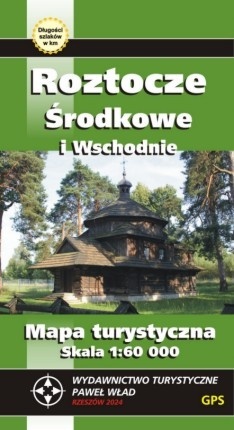 Mapa Roztocze Środkowe i Wschodnie